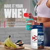 image:imageDymatize Elite 100 Whey Protein Powder LLeucine Quick Absorbing amp Fast Digesting for Optimal Muscle Recovery Gourmet Vanilla 32 OzRich Chocolate
