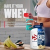 image:imageDymatize Elite 100 Whey Protein Powder LLeucine Quick Absorbing amp Fast Digesting for Optimal Muscle Recovery Gourmet Vanilla 32 OzVanilla