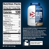 image:imageDymatize Elite Casein Protein Powder Cookies amp Cream 100 Micellar Casein 25g Protein 54g BCAAs 23g Leucine Slow Absorbing for Overnight Muscle Recovery 4 lb 53 ServingsCookies  Cream