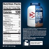 image:imageDymatize Elite Casein Protein Powder Cookies amp Cream 100 Micellar Casein 25g Protein 54g BCAAs 23g Leucine Slow Absorbing for Overnight Muscle Recovery 4 lb 53 ServingsChocolate