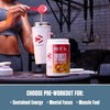 image:imageDymatize Energyze Pre Workout Powder for Men and Women Lemon Lime Flavor 150mg Caffeine 5g BCAAs Performance Blend of LTheanine LTyrosine LCitrulline No Sugar 30 ServingsPeach Mango