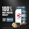 image:imageDymatize ISO100 Protein Powder 100 Whey Isolate Gourmet Chocolate  25g Protein Hydrolyzed FastAbsorbing Supports Muscle Health 55g BCAAs GlutenFree 76 Servings 5 lbCookies  Cream