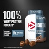 image:imageDymatize ISO100 Protein Powder 100 Whey Isolate Gourmet Chocolate  25g Protein Hydrolyzed FastAbsorbing Supports Muscle Health 55g BCAAs GlutenFree 76 Servings 5 lbChocolate