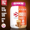image:imageDymatize ISO100 Protein Powder 100 Whey Isolate Gourmet Chocolate  25g Protein Hydrolyzed FastAbsorbing Supports Muscle Health 55g BCAAs GlutenFree 76 Servings 5 lbDunkin Cappuccino