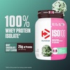 image:imageDymatize ISO100 Protein Powder 100 Whey Isolate Gourmet Chocolate  25g Protein Hydrolyzed FastAbsorbing Supports Muscle Health 55g BCAAs GlutenFree 76 Servings 5 lbNEW Mint Chocolate Chip