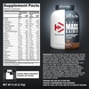 image:imageDymatize Super Mass Gainer Protein Powder Rich Chocolate 52g Protein 1g Creatine 1280 Calories 107g BCAAs 245g Carbs Contains Whey Protein Powder Isolate and Casein 8 ServingsRich Chocolate