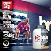 image:imageDymatize Super Mass Gainer Protein Powder Rich Chocolate 52g Protein 1g Creatine 1280 Calories 107g BCAAs 245g Carbs Contains Whey Protein Powder Isolate and Casein 8 ServingsVanilla