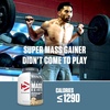 image:imageDymatize Super Mass Gainer Protein Powder Rich Chocolate 52g Protein 1g Creatine 1280 Calories 107g BCAAs 245g Carbs Contains Whey Protein Powder Isolate and Casein 8 ServingsVanilla