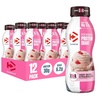 image:imageDymatize x Baskin Robbins Performance Protein Shake Very Berry Strawberry 30g Protein 62g BCAA for Muscle Recovery No Added Sugar Low Fat 24 Vitamins amp Minerals GlutenFree OntheGo Snack 115 fl oz 12 PackVery Berry Strawberry